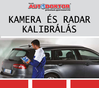 Kamera és radar bevizsgálás